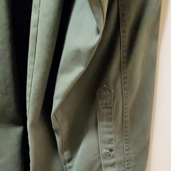 "Heart" Concert Jacket!  Dark Green Button Down Jacket, Size 2XL - Picture 5 of 8